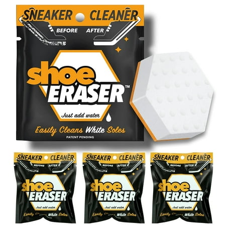 4 Pc Scuff Erasing Shoe Eraser White Sole Sneaker Cleaning Sponge Remove Dirt
4 Pc Scuff Erasing Shoe Eraser White Sole Sneaker Cleaning Sponge Remove Dirt