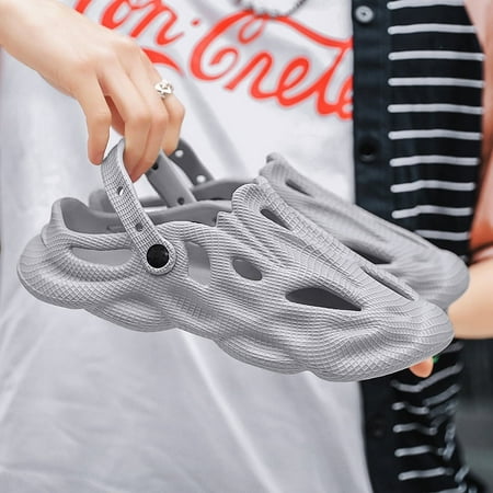 Men Women Clogs Foam Runner Shoes Casual Hollow Sports Shoes Lightweight Walking Sneakers Non-Slip Water Shoes Slip-On Outdoor Indoor Summer Beach Sandals Breathable Cloud Slides Slippers
Men Women Clogs Foam Runner Shoes Casual Hollow Sports Shoes Lightweight Walking Sneakers Non-Slip Water Shoes Slip-On Outdoor Indoor Summer Beach Sandals Breathable Cloud Slides Slippers