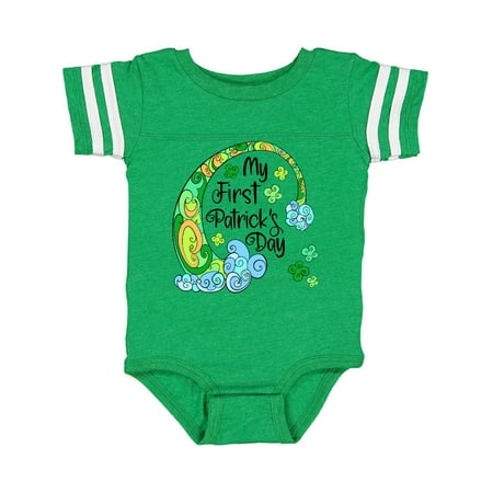 Inktastic My 1st St. Patrick s Day Green Rainbow and Clovers Gift Baby Boy or Baby Girl Bodysuit
Inktastic My 1st St. Patrick s Day Green Rainbow and Clovers Gift Baby Boy or Baby Girl Bodysuit