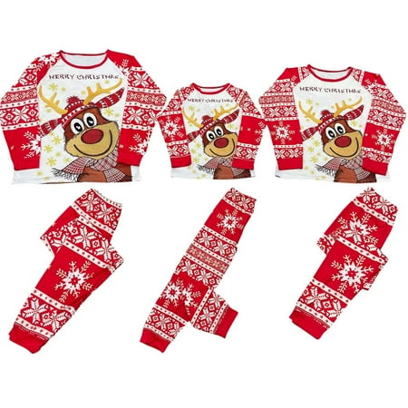 YWDJ Matching Family Christmas Pajamas Boys Girls Christmas Fashion Cute Elk Print Top Pants Suit Family Parent-child Wear Kid Red(Red Kids 5-6 Years)
YWDJ Matching Family Christmas Pajamas Boys Girls Christmas Fashion Cute Elk Print Top Pants Suit Family Parent-child Wear Kid Red(Red Kids 5-6 Years)