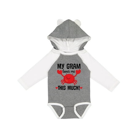 Inktastic My Gram Loves Me Grandchild Gift Baby Boy or Baby Girl Long Sleeve Bodysuit
Inktastic My Gram Loves Me Grandchild Gift Baby Boy or Baby Girl Long Sleeve Bodysuit