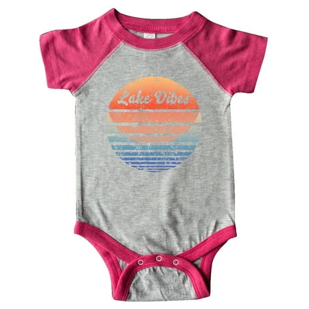 Inktastic Lake Vibes Distressed Retro Sunset Gift Baby Boy or Baby Girl Bodysuit
Inktastic Lake Vibes Distressed Retro Sunset Gift Baby Boy or Baby Girl Bodysuit