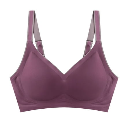 Aayomet Womens Wireless Bra Women s Plus Size Signature Lace Unlined Underwire Bra with Added Support Purple M
Aayomet Womens Wireless Bra Women s Plus Size Signature Lace Unlined Underwire Bra with Added Support Purple M