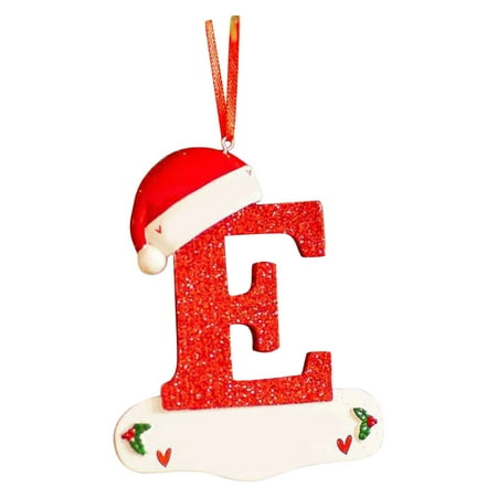 Chueow Christmas Little Red Hat Letter Pendant DIY Writable Name 26 Letter Pendant Clearance items
Chueow Christmas Little Red Hat Letter Pendant DIY Writable Name 26 Letter Pendant Clearance items