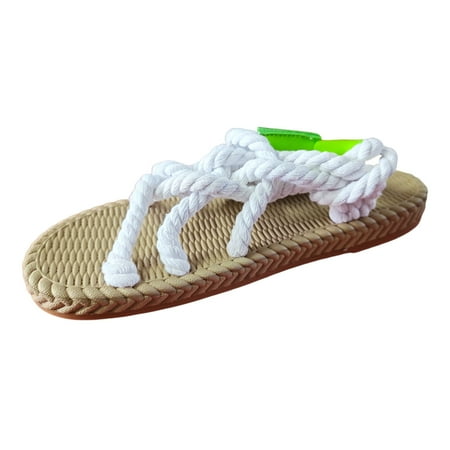 PEASKJP Sandals for Women Casual Summer Women Casual Summer Women s Flat Ankle Buckle Strap Slip On Flip Flop Sandals Walking Women Sandals (White 6.5)
PEASKJP Sandals for Women Casual Summer Women Casual Summer Women s Flat Ankle Buckle Strap Slip On Flip Flop Sandals Walking Women Sandals (White 6.5)