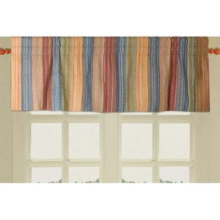 Greenland Home Fashions - Katy Quilted Valance - 16L x 84W i