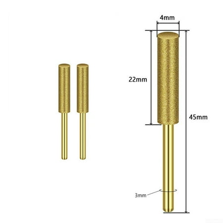 2Pc Diamond Chainsaw Sharpener Burr 4/4.8/5.5mm Grinder Chain Saw Drill Carving
2Pc Diamond Chainsaw Sharpener Burr 4/4.8/5.5mm Grinder Chain Saw Drill Carving