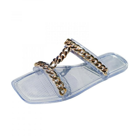Todqot Slippers for Women- Quick Dry Flat Anti Slip Sandals Women Comfy Summer Open Toe Slippers Clear 39
Todqot Slippers for Women- Quick Dry Flat Anti Slip Sandals Women Comfy Summer Open Toe Slippers Clear 39