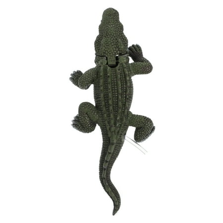 NUOLUX 1pc Simulation Resin Crocodile Alligator Model Micro Landscape Adornment