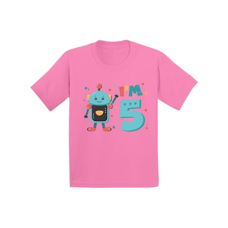 Awkward Styles 5th Birthday Shirt Cute Robot Birthday Shirt Gifts for 5 Year Old Fifth Birthday Shirt 5th Year Old Shirt My 5th Birthday Gifts for Birthday Boy Birthday Gifts
Awkward Styles 5th Birthday Shirt Cute Robot Birthday Shirt Gifts for 5 Year Old Fifth Birthday Shirt 5th Year Old Shirt My 5th Birthday Gifts for Birthday Boy Birthday Gifts