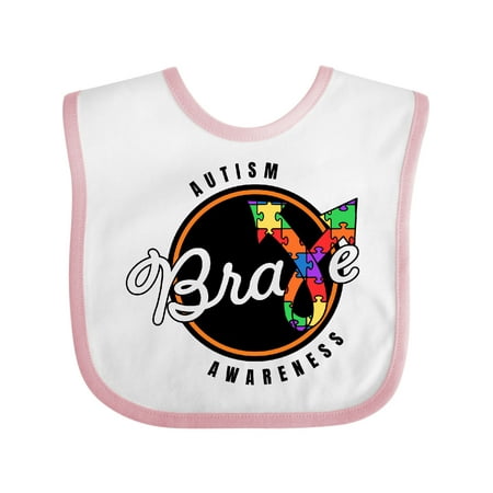 Inktastic Autism Awareness Brave with Puzzle Piece Ribbon Boys or Girls Baby Bib
Inktastic Autism Awareness Brave with Puzzle Piece Ribbon Boys or Girls Baby Bib