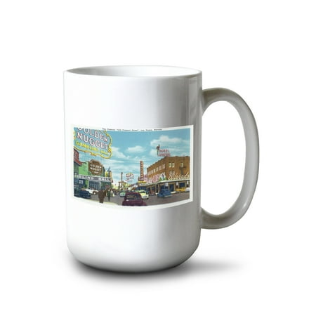 15 fl oz Ceramic Mug Las Vegas Nevada View of the Famous Old Fremont Street Dishwasher & Microwave Safe
15 fl oz Ceramic Mug Las Vegas Nevada View of the Famous Old Fremont Street Dishwasher & Microwave Safe