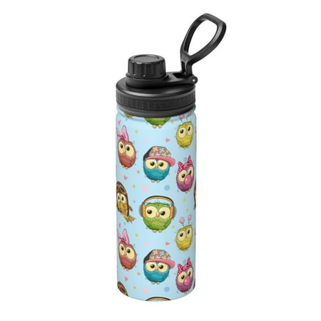 Fuzoiu Cute Cartoon Owls 3 Print 18oz Sports Insulated Kettle Stainless Steel Vacuum Water Bottle Leakproof Sport Flask
Fuzoiu Cute Cartoon Owls 3 Print 18oz Sports Insulated Kettle Stainless Steel Vacuum Water Bottle Leakproof Sport Flask