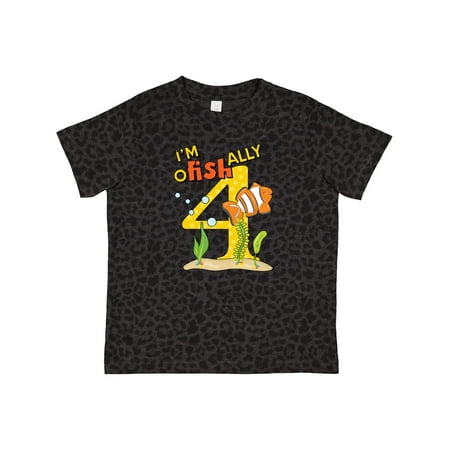 Inktastic I m O-Fish-Ally Four Cute Clownfish Fourth Birthday Gift Toddler Boy or Toddler Girl T-Shirt
Inktastic I m O-Fish-Ally Four Cute Clownfish Fourth Birthday Gift Toddler Boy or Toddler Girl T-Shirt