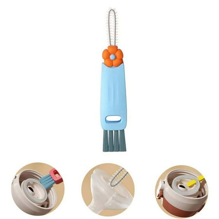 ZHIYU 3 In1 Bottle Cup Lid Detail Brush Multipurpose Bottle Cleaner Brush Crevices Detail Brush Cleaning Tool
ZHIYU 3 In1 Bottle Cup Lid Detail Brush Multipurpose Bottle Cleaner Brush Crevices Detail Brush Cleaning Tool