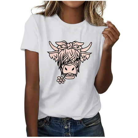 White Blouse for Women Corset Tops for Women Floral Fashion Women Summer Loose Print Round-Neck T-Shirt Short Sleeve Casual Blouse Corset Tops for Women Floral White L
White Blouse for Women Corset Tops for Women Floral Fashion Women Summer Loose Print Round-Neck T-Shirt Short Sleeve Casual Blouse Corset Tops for Women Floral White L