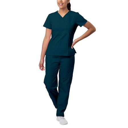 Sivvan Women s Scrub Set - Multi Pocket Cargo Pants & Stylish Mock Wrap Top (Available in 15 Colors)
Sivvan Women s Scrub Set - Multi Pocket Cargo Pants & Stylish Mock Wrap Top (Available in 15 Colors)