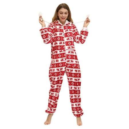Fsqjgq Pajama Gowns for Women Women’S Christmas Hooded Printed Zipper Jumpsuit Nightgown Thick Supersoft Pajamas Slouchy Warm Loungewear Party Family and Women s Sleepwear Polyester Red Xl
Fsqjgq Pajama Gowns for Women Women’S Christmas Hooded Printed Zipper Jumpsuit Nightgown Thick Supersoft Pajamas Slouchy Warm Loungewear Party Family and Women s Sleepwear Polyester Red Xl