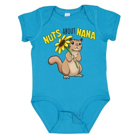 Inktastic Nuts About Nana Cute Chipmunk with Sunflower Gift Baby Boy or Baby Girl Bodysuit
Inktastic Nuts About Nana Cute Chipmunk with Sunflower Gift Baby Boy or Baby Girl Bodysuit