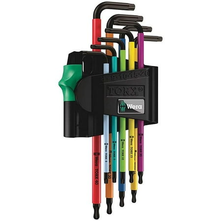 Wera 5073599001 Torx L-Key Wrench Set - 9 Piece
Wera 5073599001 Torx L-Key Wrench Set - 9 Piece