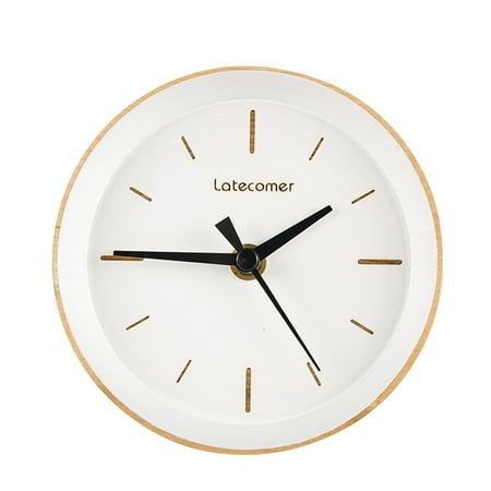 Gobestart Latecomer Japanese-style Wooden Desktop Electronic Clock Digital Clock