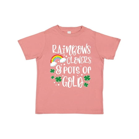 Inktastic St .Patrick s Day Rainbows Clovers & Pots of Gold Gift Toddler Boy or Toddler Girl T-Shirt
Inktastic St .Patrick s Day Rainbows Clovers & Pots of Gold Gift Toddler Boy or Toddler Girl T-Shirt