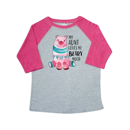 Inktastic My Aunt Loves Me Beary Much with Cute Bear Gift Toddler Boy or Toddler Girl T-Shirt
Inktastic My Aunt Loves Me Beary Much with Cute Bear Gift Toddler Boy or Toddler Girl T-Shirt