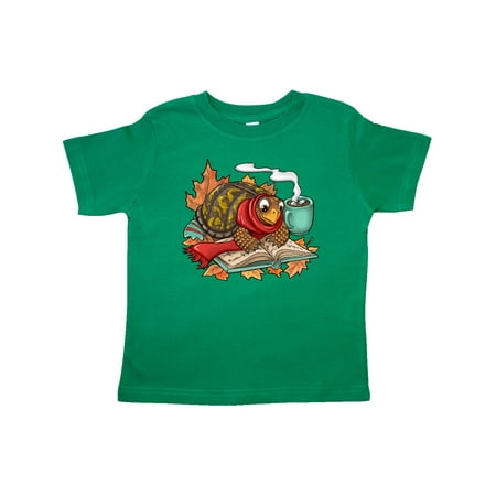 Inktastic Autumn Turtle in Leaves with Scarf Book and Cocoa Gift Toddler Boy or Toddler Girl T-Shirt
Inktastic Autumn Turtle in Leaves with Scarf Book and Cocoa Gift Toddler Boy or Toddler Girl T-Shirt