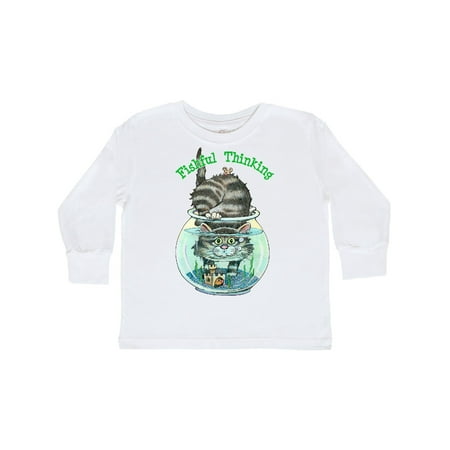 Inktastic Fishful Thinking Cat in Fish Bowl Gift Toddler Boy Girl Long Sleeve T-Shirt
Inktastic Fishful Thinking Cat in Fish Bowl Gift Toddler Boy Girl Long Sleeve T-Shirt