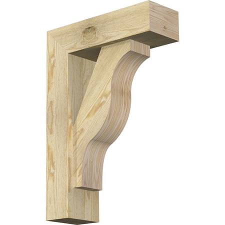 Ekena Millwork 6 W x 18 D x 26 H Funston Block Rough Sawn Bracket w/ Offset Brace Douglas Fir
Ekena Millwork 6 W x 18 D x 26 H Funston Block Rough Sawn Bracket w/ Offset Brace Douglas Fir