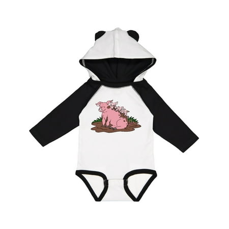 Inktastic Cute Pig Family Playing in Mud Gift Baby Boy or Baby Girl Long Sleeve Bodysuit
Inktastic Cute Pig Family Playing in Mud Gift Baby Boy or Baby Girl Long Sleeve Bodysuit