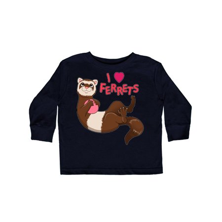 Inktastic I Love Ferrets Gift Toddler Boy or Toddler Girl Long Sleeve T-Shirt
Inktastic I Love Ferrets Gift Toddler Boy or Toddler Girl Long Sleeve T-Shirt