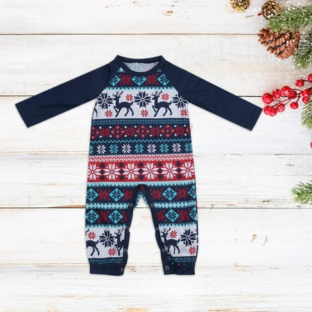 ERTUTUYI Christmas Letter Snowmen Print Jumpsuit Clothes Set Xmas Family Matching Pajamas Blue 18M
ERTUTUYI Christmas Letter Snowmen Print Jumpsuit Clothes Set Xmas Family Matching Pajamas Blue 18M
