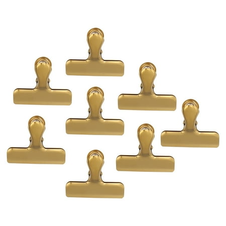 Chip Bag Clips 8 Pack Golden Stainless Steel Air Bag Clip Perfect for Kitchen &Office (8 Pack)
Chip Bag Clips 8 Pack Golden Stainless Steel Air Bag Clip Perfect for Kitchen &Office (8 Pack)