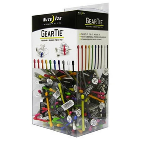 Nite Ize 3 Gear Tie 200 Piece