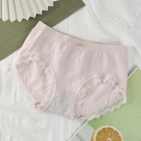 kpoplk Seamless Underwear For Women Seamless Underwear for Women Sexy No Show Bikini Panties Lace Womens High Cut Stretch(Pink)
kpoplk Seamless Underwear For Women Seamless Underwear for Women Sexy No Show Bikini Panties Lace Womens High Cut Stretch(Pink)
