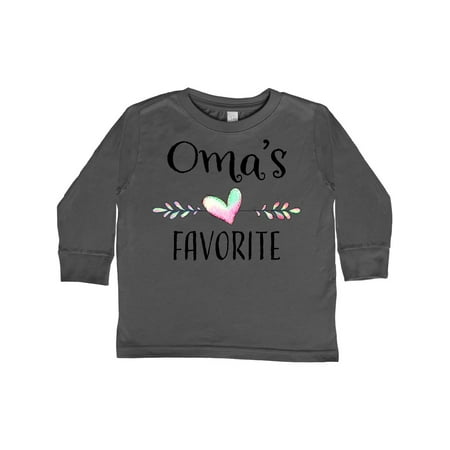 Inktastic Oma s Favorite- Heart Grandchild Gift Toddler Boy or Toddler Girl Long Sleeve T-Shirt
Inktastic Oma s Favorite- Heart Grandchild Gift Toddler Boy or Toddler Girl Long Sleeve T-Shirt
