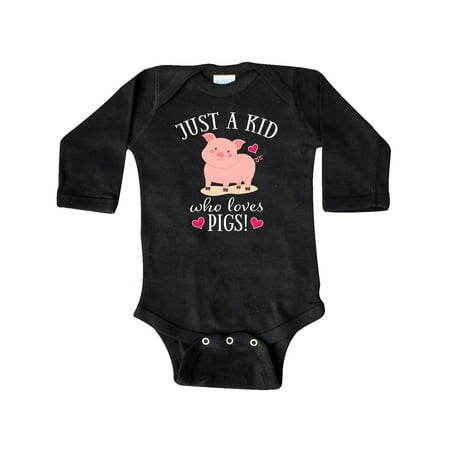 Inktastic Just a Kid Who Loves Pigs Gift Baby Boy or Baby Girl Long Sleeve Bodysuit
Inktastic Just a Kid Who Loves Pigs Gift Baby Boy or Baby Girl Long Sleeve Bodysuit