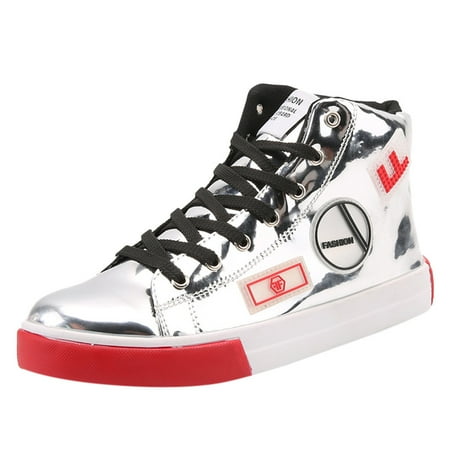 Follure Men s Fashion Casual Shoes Men s Formal Business Casual Shoes Bright British Korean Men s Shoes Silver 39
Follure Men s Fashion Casual Shoes Men s Formal Business Casual Shoes Bright British Korean Men s Shoes Silver 39