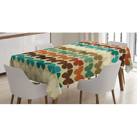 Butterfly Tablecloth Retro Style Pattern with Butterfly Silhouettes Collection in Various Color Shades Rectangular Table Cover for Dining Room Kitchen 60 X 90 Inches Multicolor by Ambesonne
Butterfly Tablecloth Retro Style Pattern with Butterfly Silhouettes Collection in Various Color Shades Rectangular Table Cover for Dining Room Kitchen 60 X 90 Inches Multicolor by Ambesonne