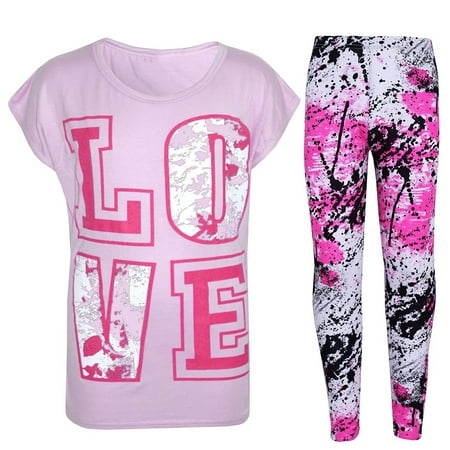 Camouflage T-shirt Print For Girls And Boys From 5 to13 Years Short Sleeve Suit