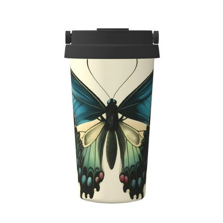 KLL Blue Black Butterfly Art Pattern Stainless Steel Vacuum Insulated Tumbler - Carry Insulated Coffee Mug - Reusable Insulated Cold Brew Iced Coffee Cup Thermos
KLL Blue Black Butterfly Art Pattern Stainless Steel Vacuum Insulated Tumbler - Carry Insulated Coffee Mug - Reusable Insulated Cold Brew Iced Coffee Cup Thermos