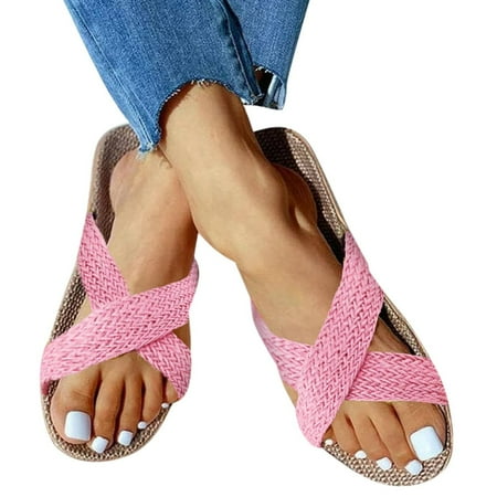 Abcnature Women Sandals Clearance 2023! Women s Flat Sandals Extremely Comfy Slides Sandals Fashion Casual Round Head Woven FlaxComfy Sandals Flat Bottom Beach Casual Shoes Non-Slip
Abcnature Women Sandals Clearance 2023! Women s Flat Sandals Extremely Comfy Slides Sandals Fashion Casual Round Head Woven FlaxComfy Sandals Flat Bottom Beach Casual Shoes Non-Slip