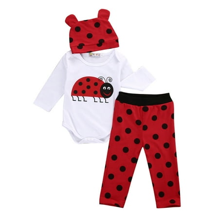 3pcs Cute Infant Baby Boys Girls Animal Long Sleeve Romper Tops+ Pants+ Hat Outfits Set
3pcs Cute Infant Baby Boys Girls Animal Long Sleeve Romper Tops+ Pants+ Hat Outfits Set