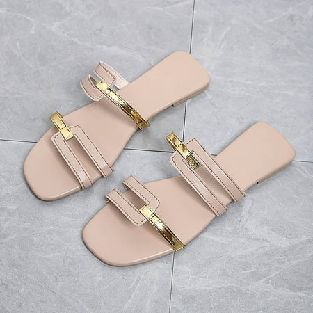 Winter Savings Clearance! SuoKom Sandals Women Shoes Bohemian Low-heeled Casual Thick Sole Fashion Comfortable Wear-resistant Sandals Slippers Shoes for Women
Winter Savings Clearance! SuoKom Sandals Women Shoes Bohemian Low-heeled Casual Thick Sole Fashion Comfortable Wear-resistant Sandals Slippers Shoes for Women