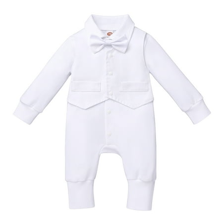 IMEKIS Baby Boy Baptism Outfit Christening Outfits for Boys Dedication Dress Suits Shirt Romper Bowtie Newborn Baptismal Wedding Tuxedo Formal Wear Toddler Fall Winter Clothes 6-9 Months All White
IMEKIS Baby Boy Baptism Outfit Christening Outfits for Boys Dedication Dress Suits Shirt Romper Bowtie Newborn Baptismal Wedding Tuxedo Formal Wear Toddler Fall Winter Clothes 6-9 Months All White