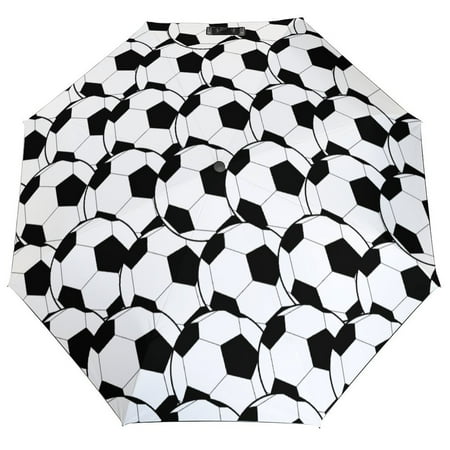 ANYWAY.GO Windproof & Water-Resistant Compact Foldable Travel Umbrellatotes Sports Raster Pattern Soccer Portable Travel Umbrella,Diameter 42.5 in
ANYWAY.GO Windproof & Water-Resistant Compact Foldable Travel Umbrellatotes Sports Raster Pattern Soccer Portable Travel Umbrella,Diameter 42.5 in