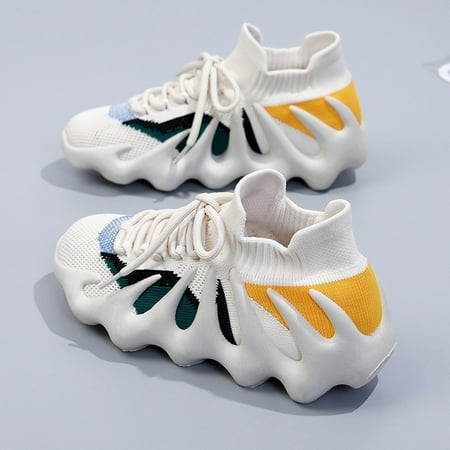 Women‘s Platform Octopus Sneakers Knitted Colorblock Lace Up Sock Sneakers Lightweight Sports Shoes
Women‘s Platform Octopus Sneakers Knitted Colorblock Lace Up Sock Sneakers Lightweight Sports Shoes