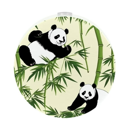 LED Night Lights Plug into Wall 2-Pack 0.5W Plug in Night Light Dusk to Dawn White Bright Nightlight for Bedroom Bathroom Hallway Kitchen Bamboo Panda Animal
LED Night Lights Plug into Wall 2-Pack 0.5W Plug in Night Light Dusk to Dawn White Bright Nightlight for Bedroom Bathroom Hallway Kitchen Bamboo Panda Animal