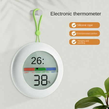 Symddiet 1pc Mini Round Temperature And Hygrometer Electronic Thermometer For Baby Room Thermometers & Weather Instruments
Symddiet 1pc Mini Round Temperature And Hygrometer Electronic Thermometer For Baby Room Thermometers & Weather Instruments